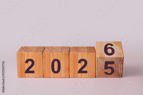 Numbers 2025-2026, beginning of New Year
