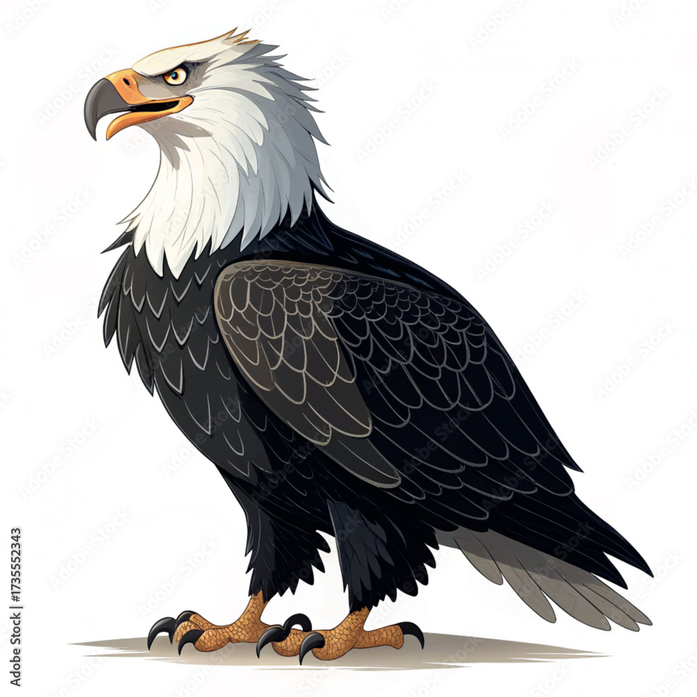 Obraz premium american bald eagle
