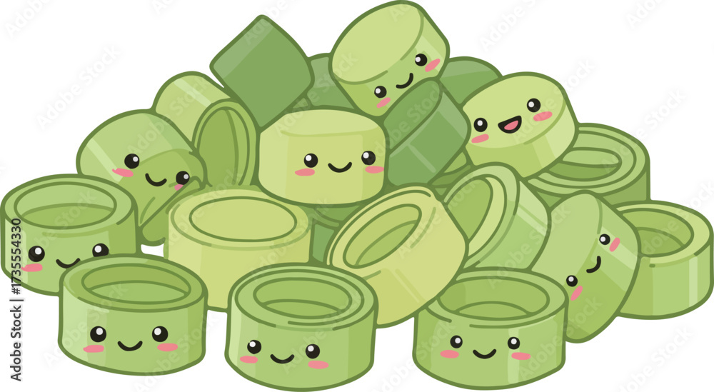 Obraz premium 대파 