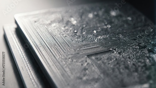 Close-up circuit board