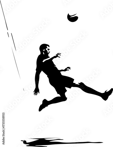 American Football Players Silhouette Bundle Illustration