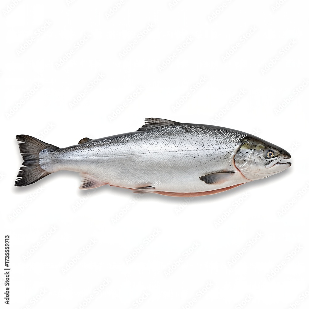 Naklejka premium Ocean Salmon