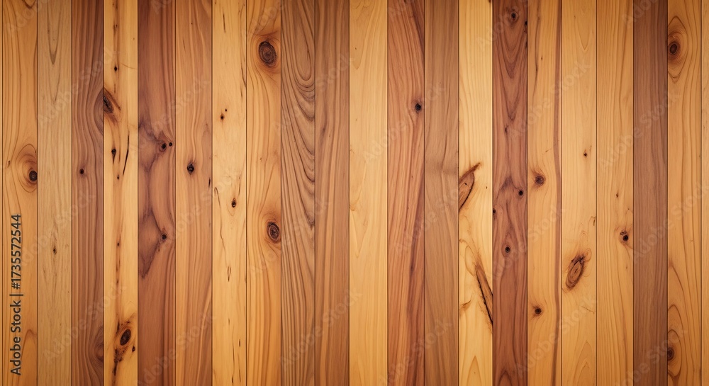 Fototapeta premium Connectivity natural wood plank wall texture background
