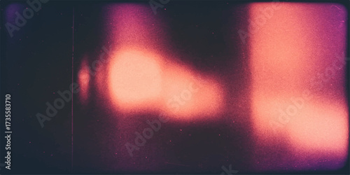 Abstract bright colorful lights glowing with bokeh effect texture on a dark background