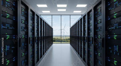 Sustainable Data Center with a View