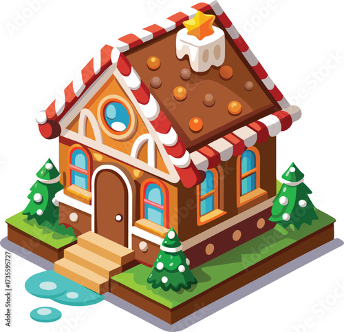 Christmas Gingerbread Villages elaborate gingerbread castle with multiple towers and candy