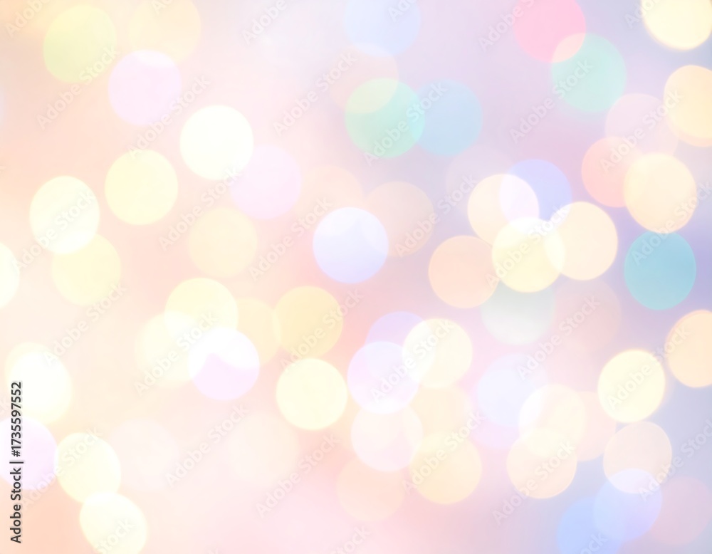 Fototapeta premium Pastel bokeh background (1)