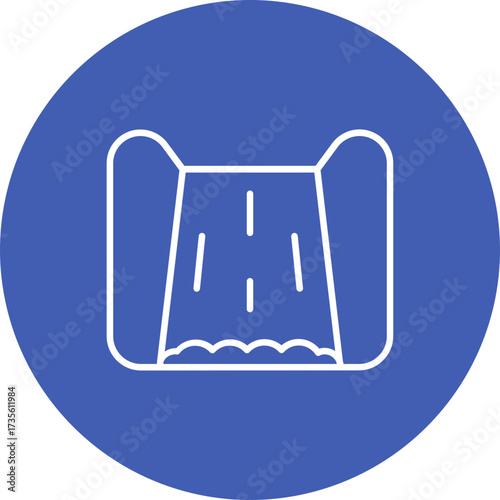 Waterfall Icon