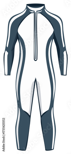 Professional Full Body Neoprene Wetsuit or Diving Suit for Aquatic Sports and Outdoor Protection