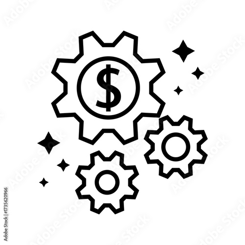 DevOps development and operations concept editable stroke outline icons set isolated on white background flat vector illustration. 