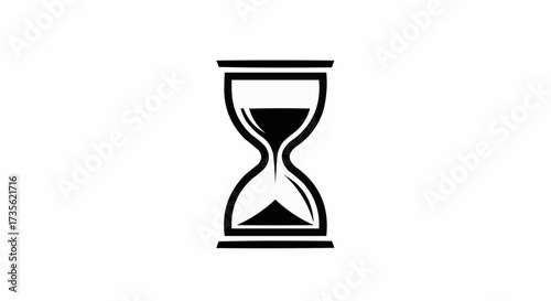 hourglass with sand