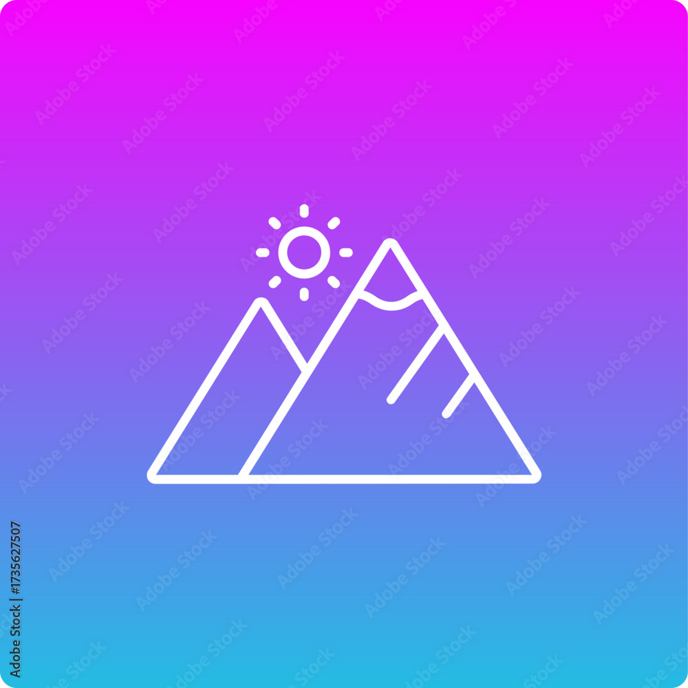 Mountains Icon Mountains Icon