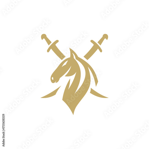 horse and sword logo