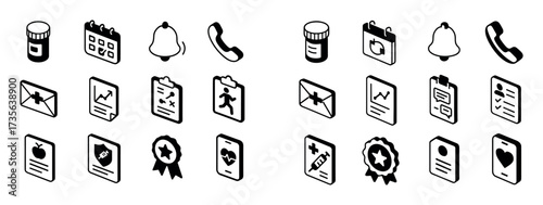 Medical Checkup Icons