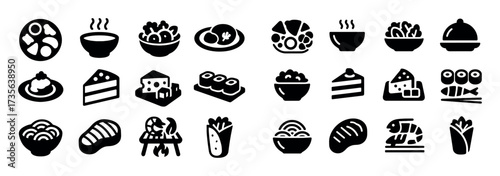 Minimal Restaurant Icons