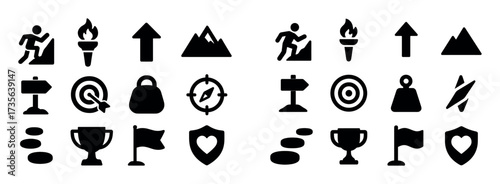 Determination Icon Set