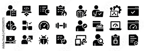Software Testing Icons