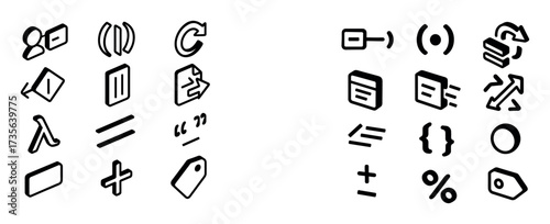 Isometric Programming Icons