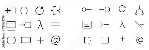 Programming Icon Grid