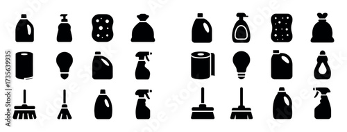 Supermarket Icons Grid