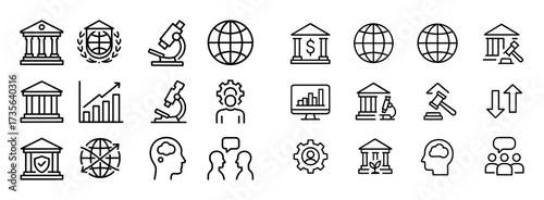 Economics Icon Set