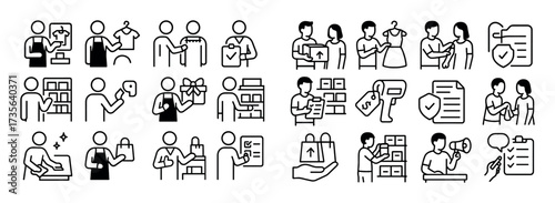 Store Consultant Icons