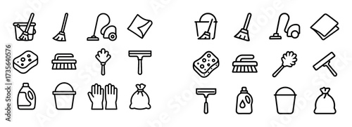 Minimalist Chore Icons