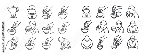 Tea Ceremony Icons