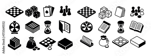 Boardgame Icons Grid