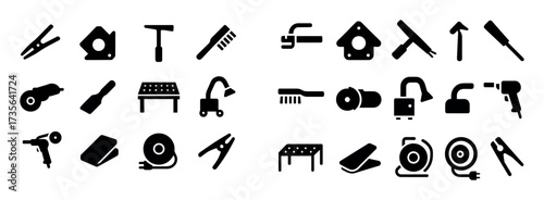 Welding Equipment Icons