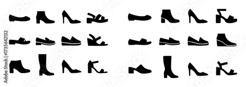 Women's Footwear Icons