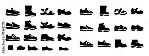 Kids' Footwear Icons