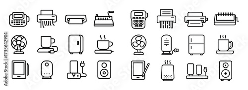 Office Appliances Icons