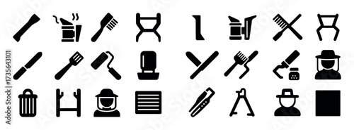 Beekeeping Tools Icons