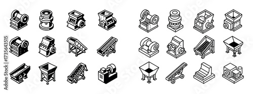 Quarry Equipment Icons