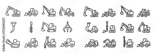 Quarry Equipment Icons