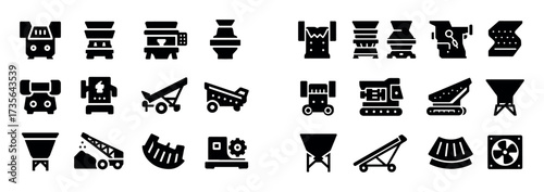 Quarry Equipment Icons