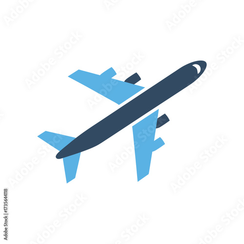 Airplane flies through clear blue sky during daytime, symbolizing travel and adventure, creating a sense of freedom and excitement.