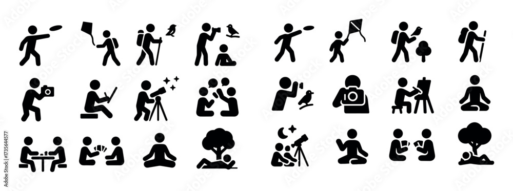 Fototapeta premium Picnic Icons