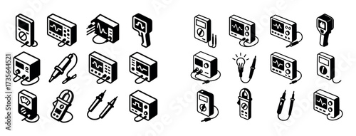 Electronic Tools Icons