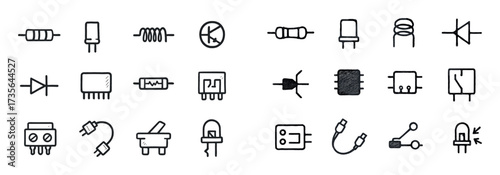 Electronics Repair Icons