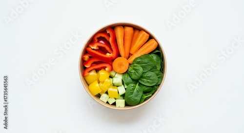Colorful and Organic Ingredients for a Vegan Meal Prep