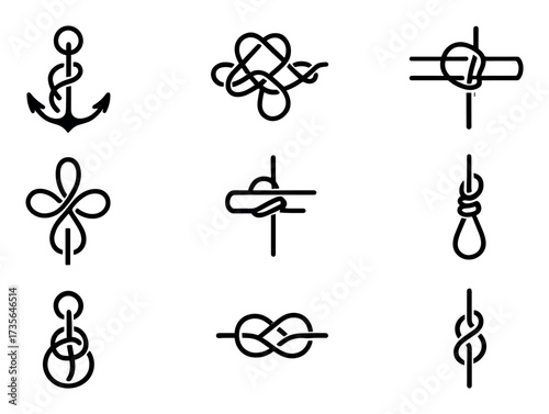 Nautical Knots Icons