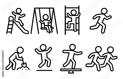 Playground Activities Icons