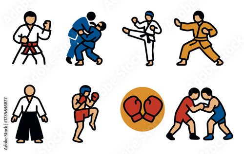 Martial Arts Icons