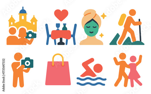 Honeymoon Activity Icons
