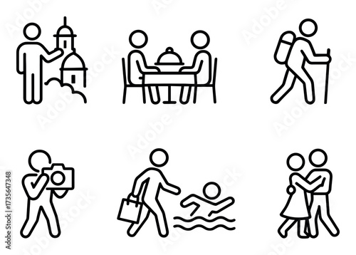 Honeymoon Icon Set