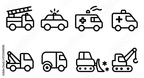 Transport Activity Icons