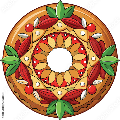Christmas Fruitcake Traditions colorful fruit studded holiday cake slice
