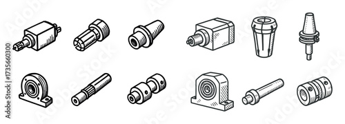 CNC Machine Components